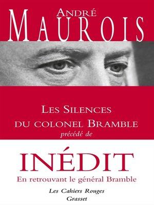 cover image of Les silences du colonel Bramble